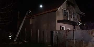 Incendiu la o casă din Giarmata