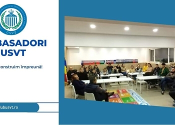 Oameni de afaceri și studenți se întâlnesc la Universitatea de Științele Vieții „Regele Mihai I” din Timișoara