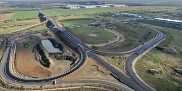 S-a redeschis traficul în nodul rutier cu DN 6, Timișoara – Lugoj FOTO