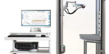 „Cabină telefonică” ce măsoară capacitatea pulmonară, la Spitalul de Boli Infecțioase din Timișoara