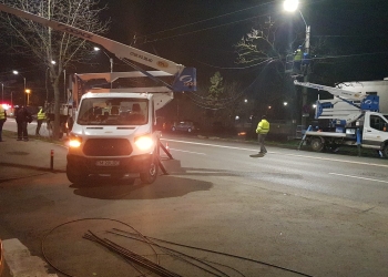 „Ghilotina”, finalizată și în Calea Lipovei. În ce zonă se vor mai tăia cabluri aeriene