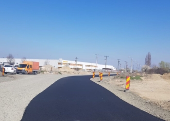 Noi lucrări pe șantierul viitoarei centuri de sud a Timișoarei FOTO