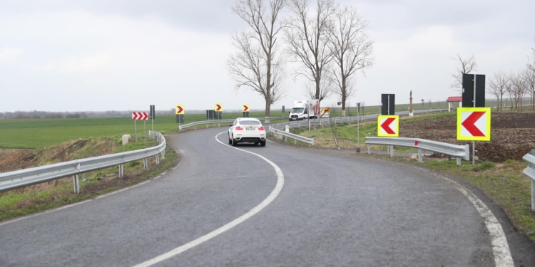 Modernizarea drumului de la Cărpiniș la limita cu județul Arad, aproape gata