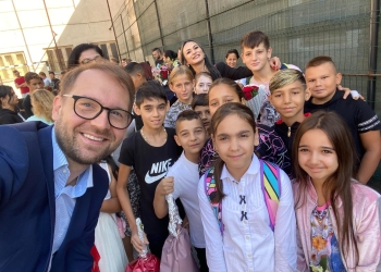 Fritz, despre reabilitarea Școlii Gimnaziale Nr. 1: Cea mai veche unitate de învățământ din Timișoara devine una modernă