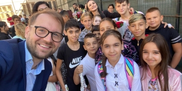 Fritz, despre reabilitarea Școlii Gimnaziale Nr. 1: Cea mai veche unitate de învățământ din Timișoara devine una modernă