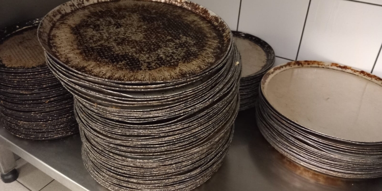 Gândaci și mizerie! Restaurantul Pizza Hut din mallul din Șagului, închis de OPC Timiș FOTO