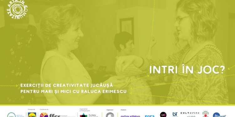 Exerciții de creativitate jucăușă pentru mari și mici, la Timișoara