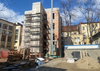 Structura de rezistență a noii clinici ORL din Timișoara, finalizată