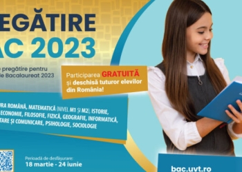 Meditații gratuite pentru Bacalaureat, la UVT