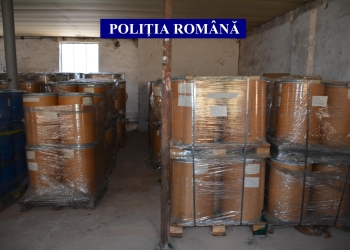 Aproape 200 de litri de erbicid depozitat ilegal. Substanțele periculoase, confiscate