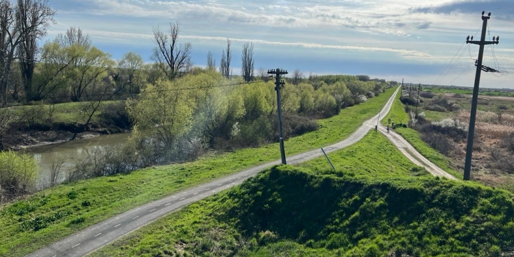 Se poate trece din nou din România în Serbia pe pista de biciclete de pe malul Begăi