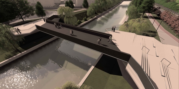 Nu se mai poate circula pe Pasarela Îndrăgostiților din Timișoara! Va fi demolată și construită alta modernă