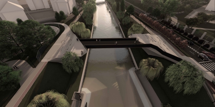 Nu se mai poate circula pe Pasarela Îndrăgostiților din Timișoara! Va fi demolată și construită alta modernă