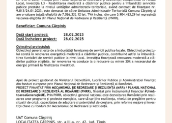 PNRR: Fonduri pentru România modernă și reformată!