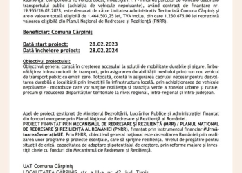 PNRR: Fonduri pentru România modernă și reformată!