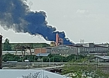 Incendiu puternic la o casă din Arad