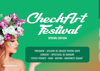 Statui vivante, mimi, bufoni, marionete gigant și personaje pe picioroange! La Timișoara începe Check Art Festival