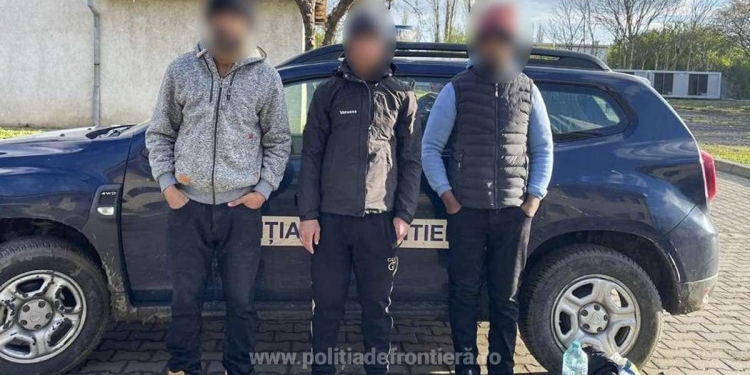 Trei marocani, prinși când încercau să treacă ilegal frontiera din Timiș în Serbia