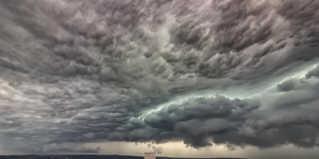 Două zile cu ploi și vânt în Banat