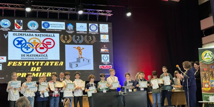 Aur, argint și bronz pentru elevii timișeni, la Olimpiada Națională de Matematică!