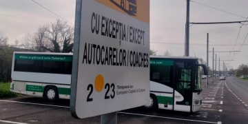 Să vină turiștii! S-au amenajat 26 de locuri de parcare pentru autocare la intrarea în Timișoara