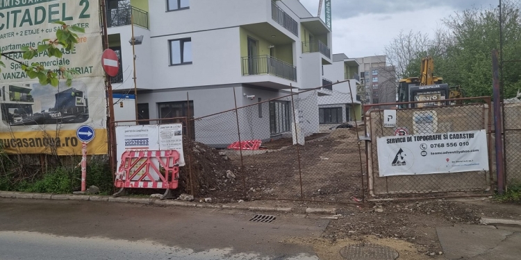 Zeci de amenzi pentru șantiere murdare, la Timișoara