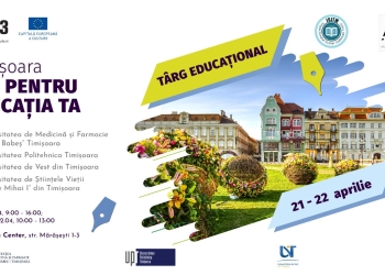 Universitățile din Timișoara se prezintă! Târg educațional pentru liceeni