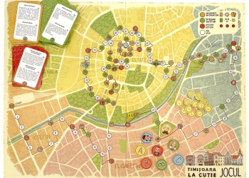Istoria Timișoarei, într-un joc! „Timișoara la cutie”, primul boardgame despre oraș