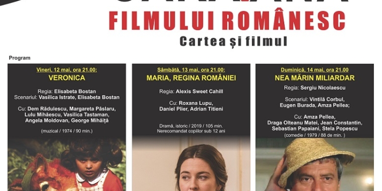 Filme în aer liber la Jimbolia, în acest sfârșit de săptămână