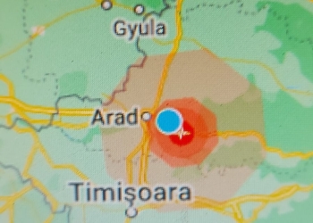 Cutremur în vestul țării, la doar o aruncătură de băț de Timișoara!