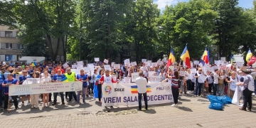 VIDEO Încă o zi de proteste ale dascălilor, la Timișoara!