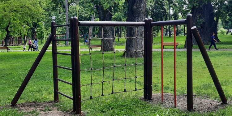 Parcul Copiilor din Timișoara, pus la punct pentru ziua de 1 iunie