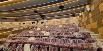 Ultimele lucrări la Cinema Timiș. Au fost amenajate două săli FOTO