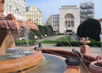 Firma care a reabilitat Fântâna cu Pești, penalizare uriașă pentru întârzieri