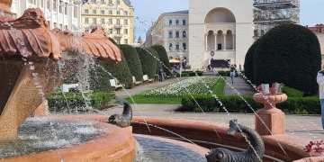 Firma care a reabilitat Fântâna cu Pești, penalizare uriașă pentru întârzieri