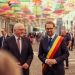 Președintele Germaniei, în plimbare prin centrul Timișoarei FOTO