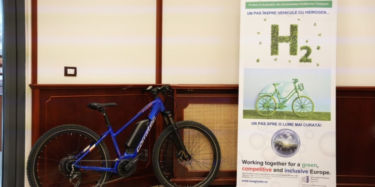 Proiect îndrăzneț! Bicicleta cu hidrogen ar putea fi realizată la Timișoara