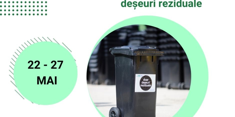 RETIM spală pubelele din Timișoara și alte câteva localități din județ