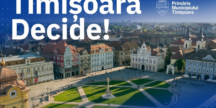 Ultimele zile în care se pot depune proiecte pentru bugetul participativ al Timișoarei