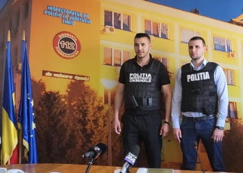 FOTO Polițiștii care l-au prins pe suspectul de crimă de la Timișoara: „Nu a mai apucat să opună rezistență!”