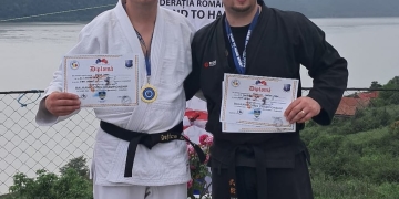 Cel mai bun luptător „corp la corp” din Balcani, un polițist din Belinț