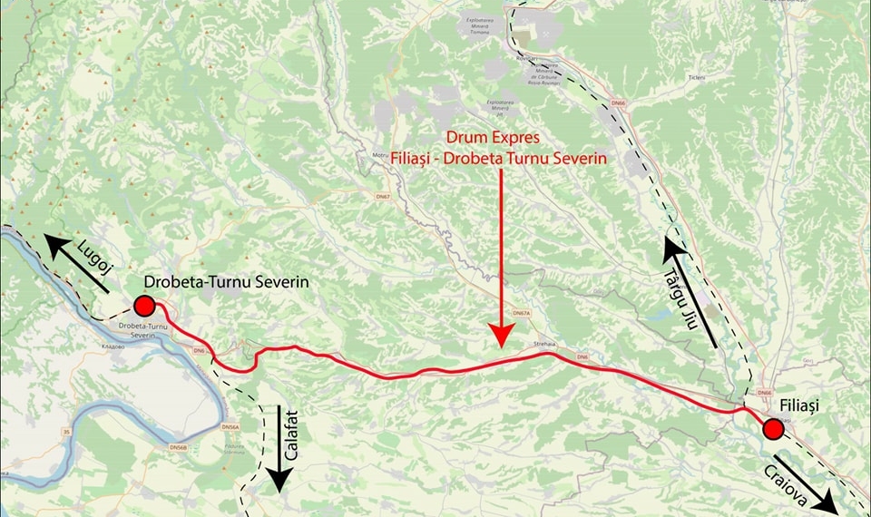 Avansează proiectul privind realizarea drumului de mare viteză Filiași – Lugoj