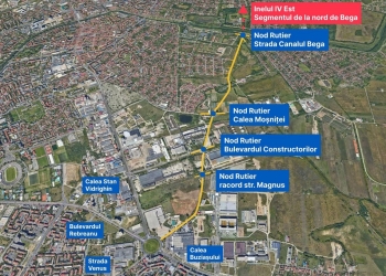 Studiul de fezabilitate, finalizat pentru un tronson important din inelul IV de circulație al Timișoarei