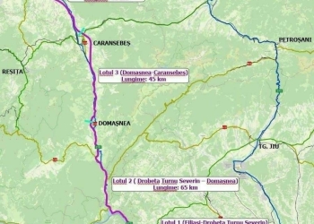 Poate începe proiectarea și pentru ultimul din cele 4 loturi ale drumului de mare viteză Filiași – Lugoj