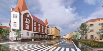 FOTO. Se pregătește regenerarea urbană a Pieței Mocioni. Conceptul va fi prezentat public