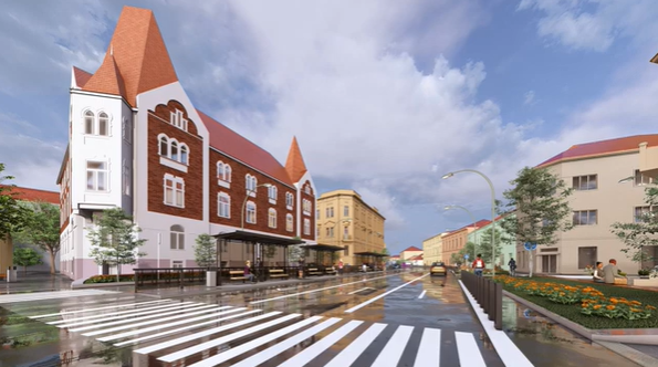 FOTO. Se pregătește regenerarea urbană a Pieței Mocioni. Conceptul va fi prezentat public