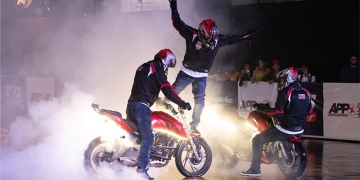 Show-uri pe motocicletă, ATV și kart. Eveniment cu multă adrenalină la Timișoara