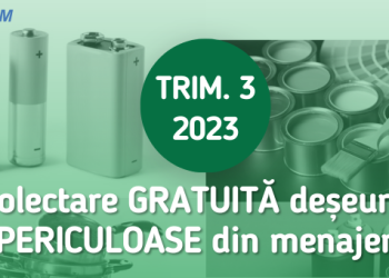 RETIM și ADID Timiș încep a treia campanie de colectare a deșeurilor periculoase