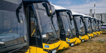 Încă 11 autobuze electrice noi, în circulație pe străzile Timișoarei