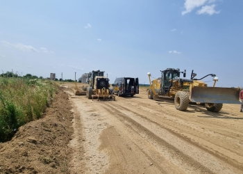 Au început lucrările pregătitoare pe șantierul centurii de sud a Timișoarei